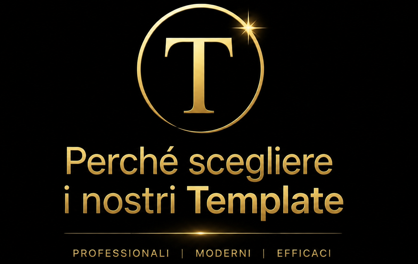 Perché scegliere i nostri Template